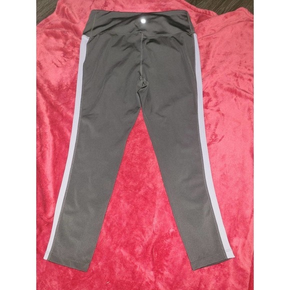 Large leggings dark grey and purple, tangerine - Picture 2 of 4